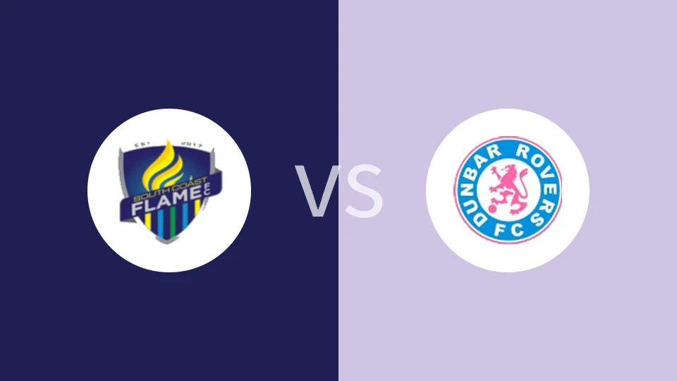 南海岸火焰vs邓巴流浪者FC