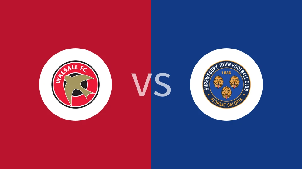 沃尔索尔vs什鲁斯伯里比分预测分析 2025/12/13