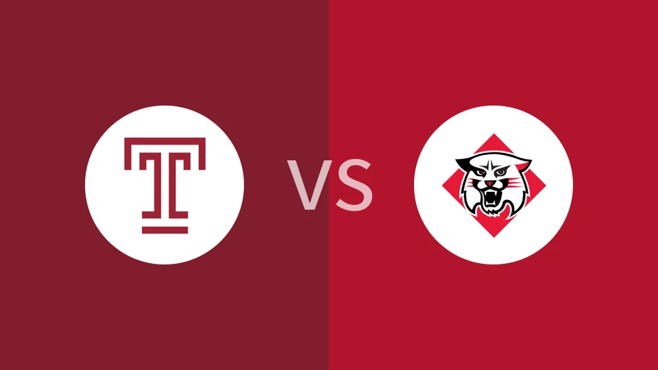 天普大学vs戴维森学院比分预测分析 2025/12/19