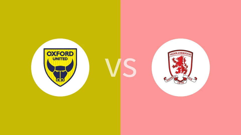 牛津联vs米德尔斯堡比分预测分析 2025/11/22