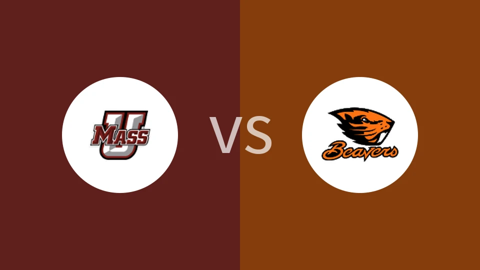 麻萨诸塞大学vs俄勒冈州立大学比分预测分析 2025/11/25