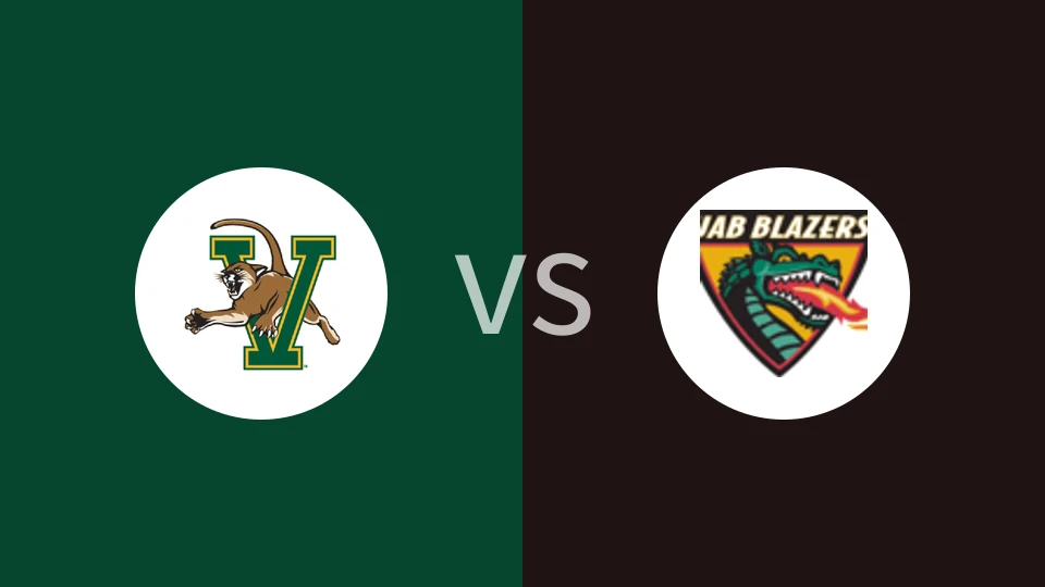 【NCAA】阿拉巴马大学伯明翰分校vs佛蒙特大学