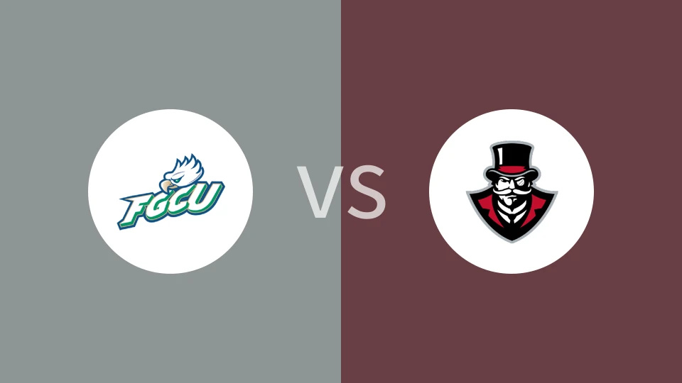 【NCAA】奥斯汀皮耶州立vs佛罗里达湾岸大学