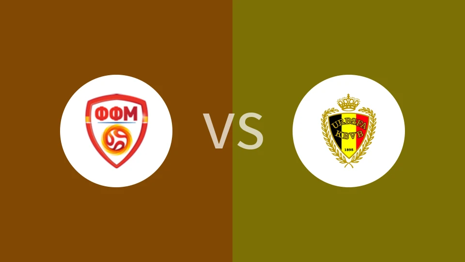 【欧青U19】北马其顿U19vs比利时U19