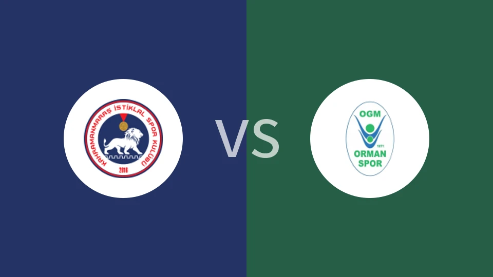 卡赫拉曼马拉什vs奥尔曼安卡拉比分预测分析 2025/12/21