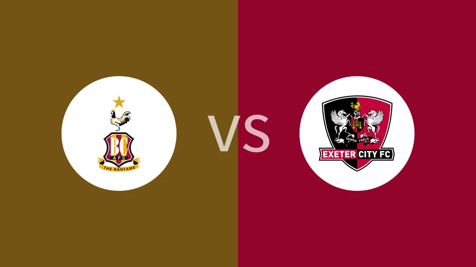 【英甲】布拉德福德vs埃克塞特城