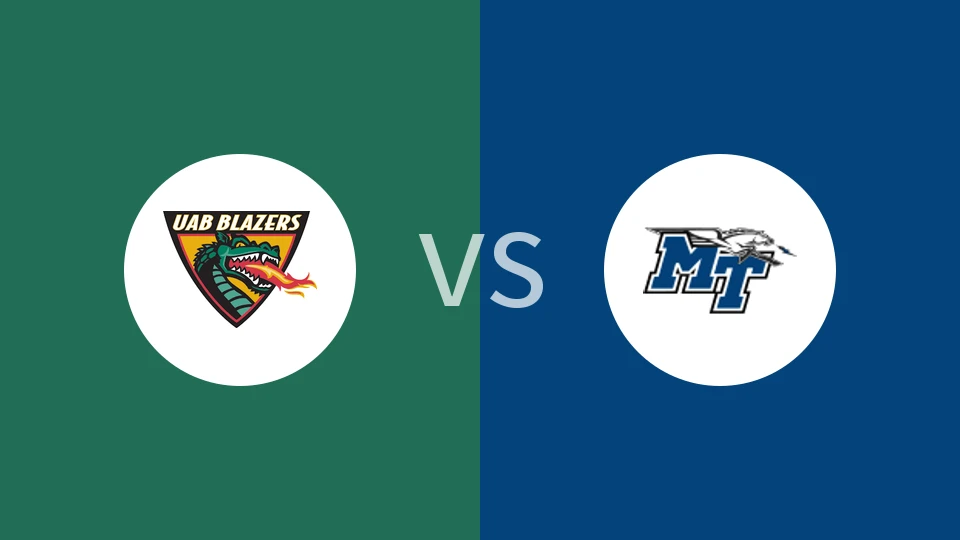 阿拉巴马大学伯明翰分校vs中田纳西州立大学比分预测分析 2025/12/02