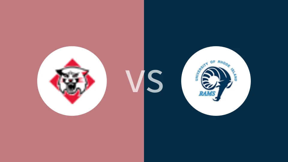 戴维森学院vs罗德岛大学比分预测分析 2025/01/19