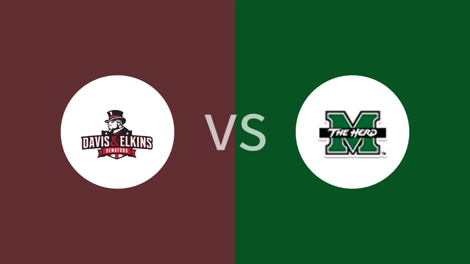 戴维斯暨埃尔金斯学院vs马歇尔大学比分预测分析 2024/11/05