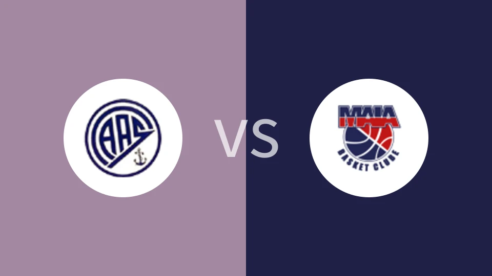 【葡篮乙】CAA萨莱西vs马亚U23