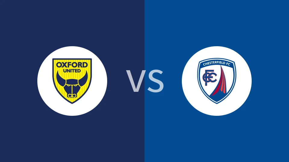 【英后备】牛津后备队vs切斯特菲尔德后备队
