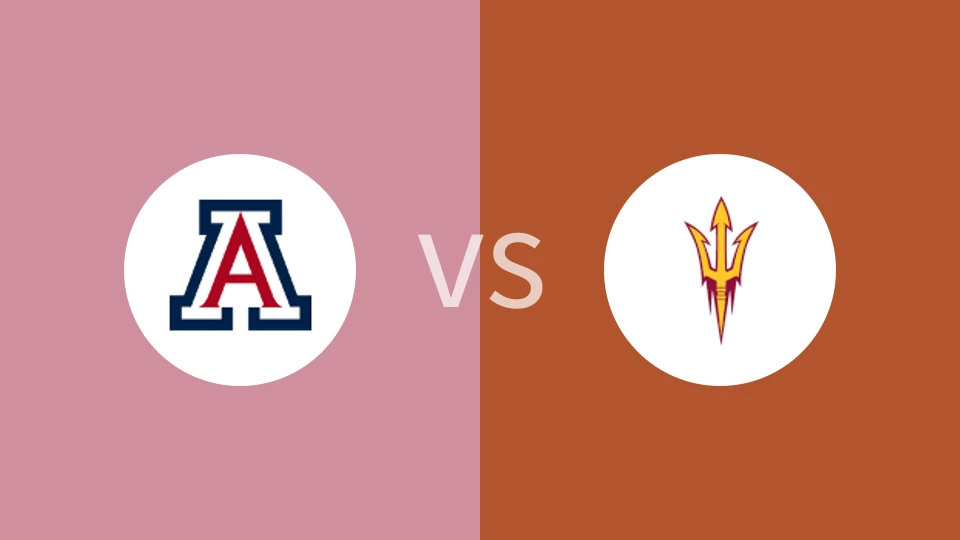 【NCAA】亚利桑那州立大学vs亚利桑那大学