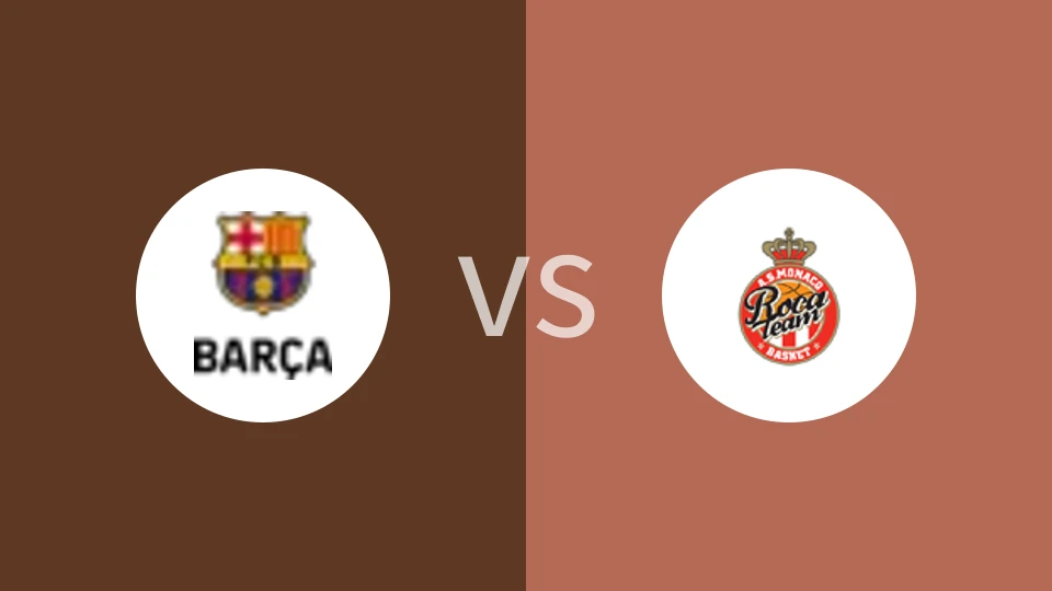 巴塞罗那vs摩纳哥比分预测分析 2024/10/17