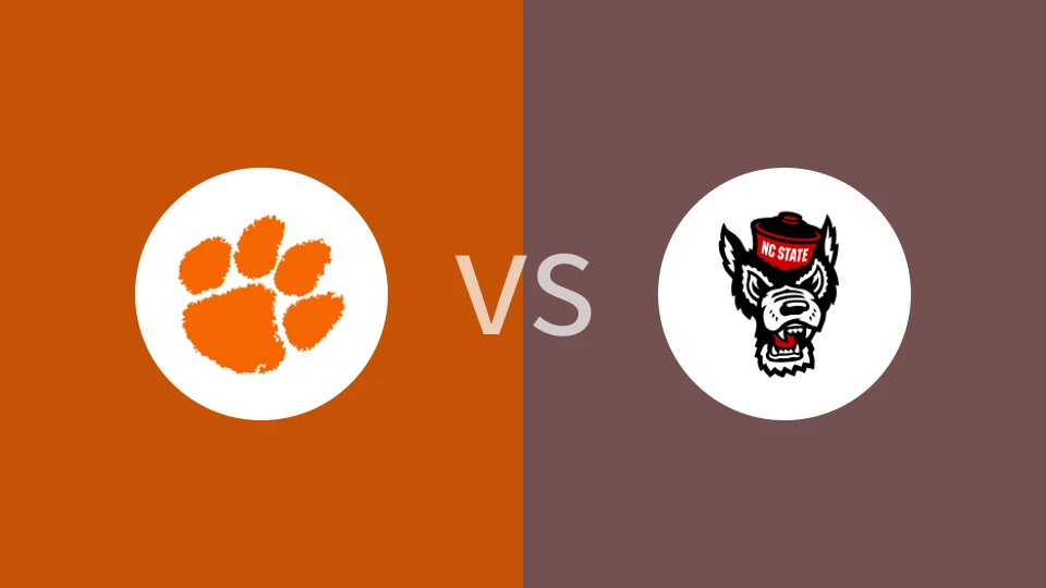 【NCAA】北卡罗莱纳州立大学vs克莱姆森大学