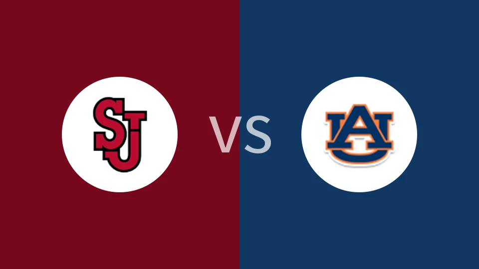 【NCAA】圣约翰大学vs奥本大学