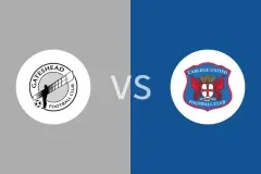 盖茨黑德vs卡莱尔联比分预测分析 2025/12/26